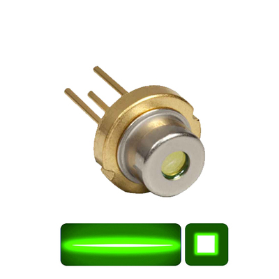 520nm 1W 1.6W 平窗 绿光光斑整形二极管 准值方斑 条形斑